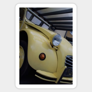 Citroen 2 CV another yellow duckling Sticker